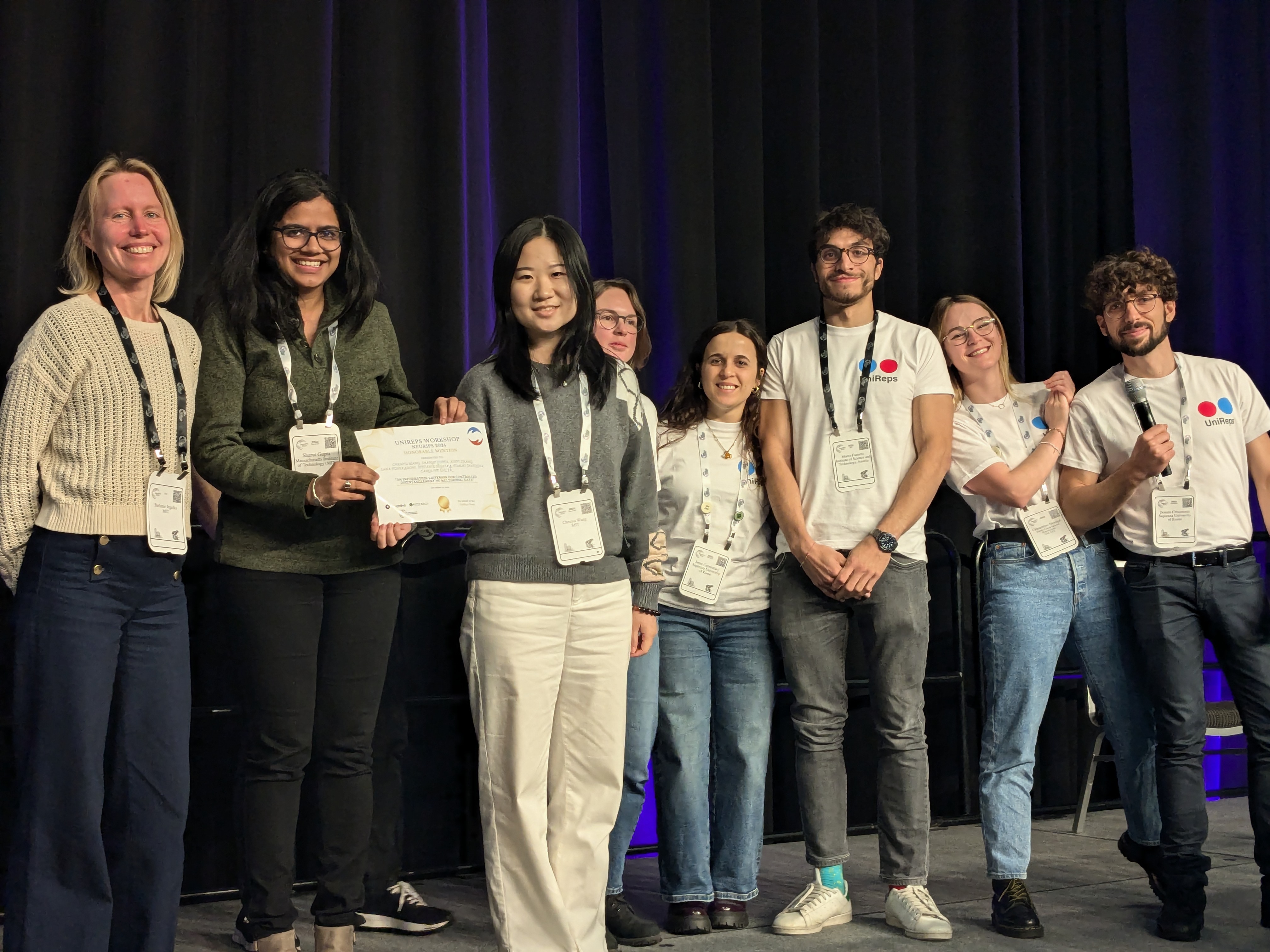 Honorable Mention Extended Abstracts Track Award Ceremony