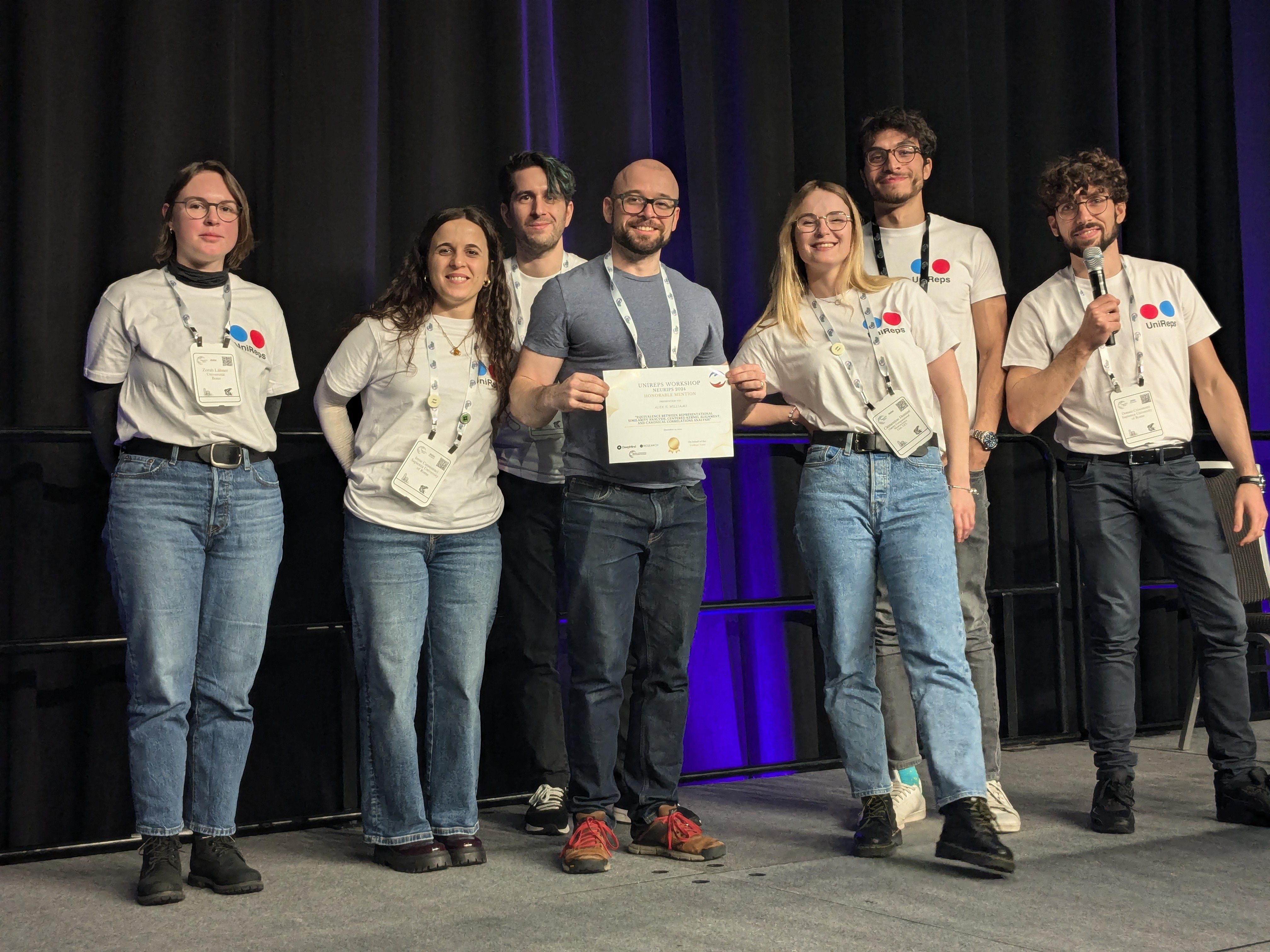 Honorable Mention Proceedings Track Award Ceremony