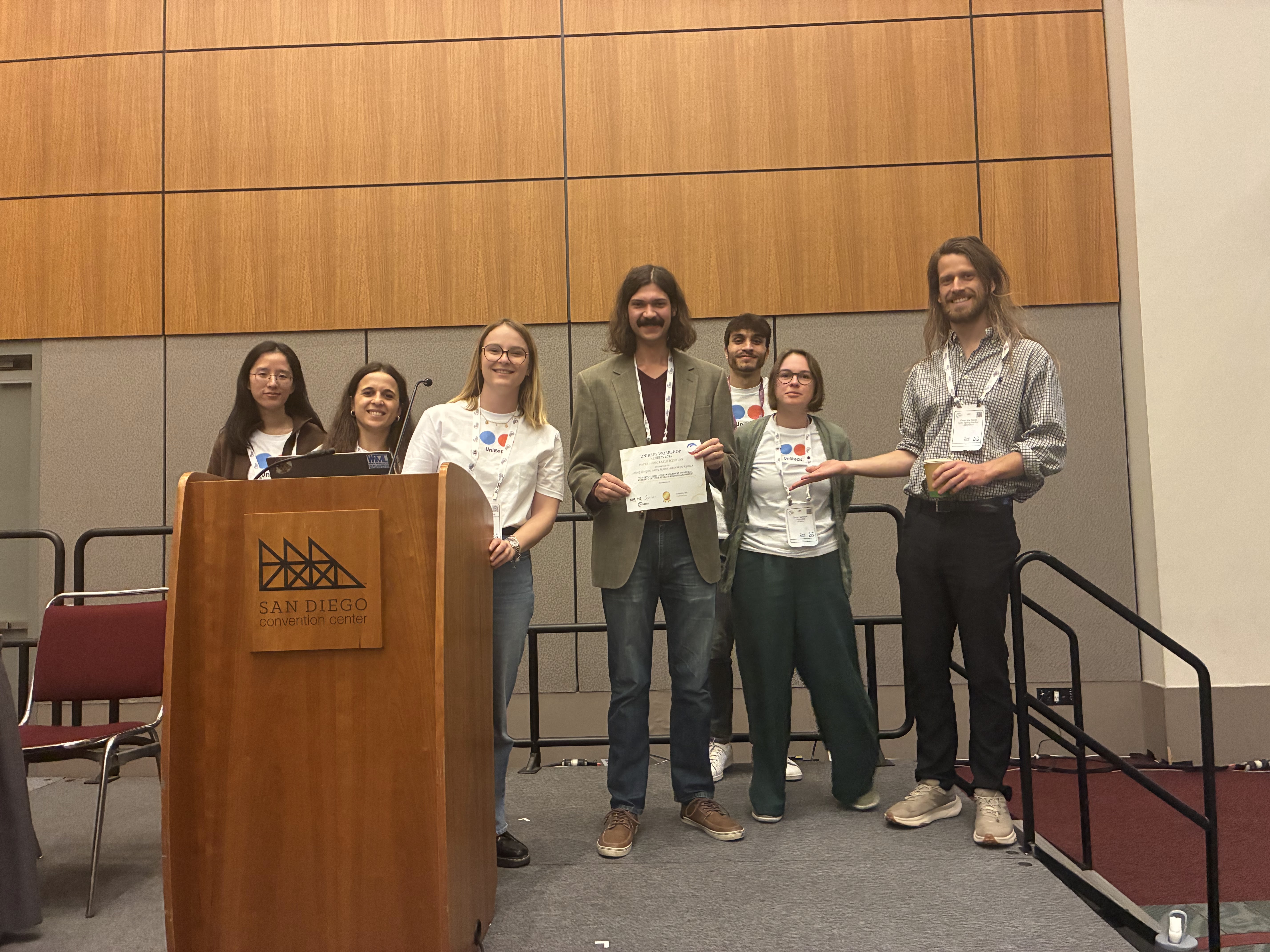 Honorable Mention Proceedings Track Award Ceremony